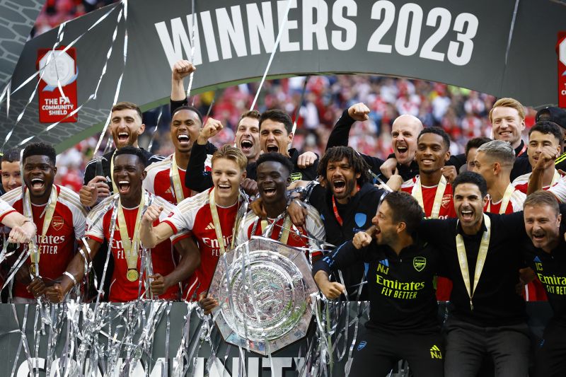 Juara Community Shield 2023, Arteta: Tidak ada yang lebih baik selain menang di Wembley
