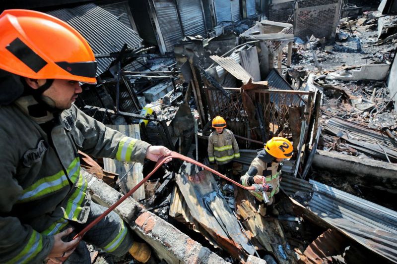 Kerugian akibat kebakaran Pasar Sadang Serang capai miliaran rupiah