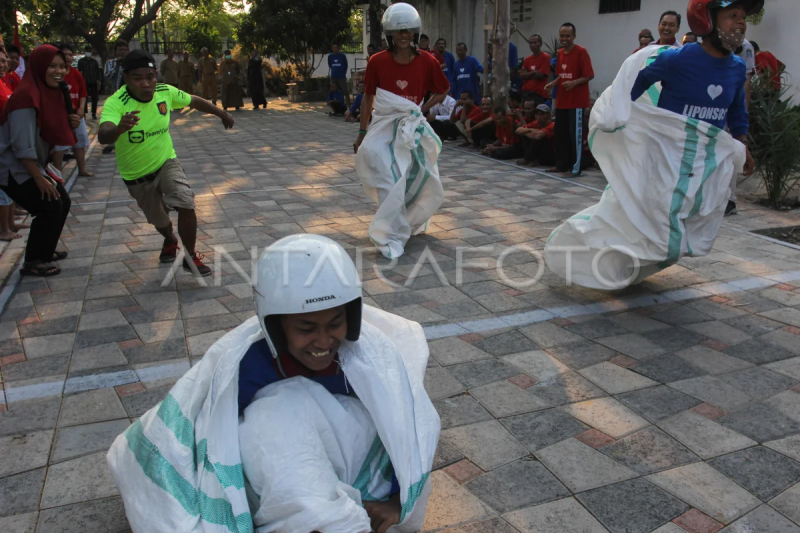 Lomba sambut HUT ke-78 Kemerdekaan RI