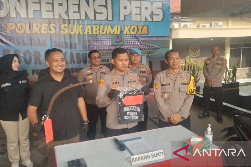 Terduga pembunuh pelajar SMK ditangkap Polres Sukabumi Kota
