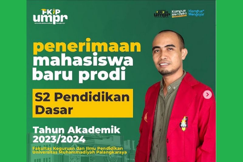 UMPR Buka Pendaftaran Mahasiswa Baru Prodi S2 Pendidikan Dasar - ANTARA ...