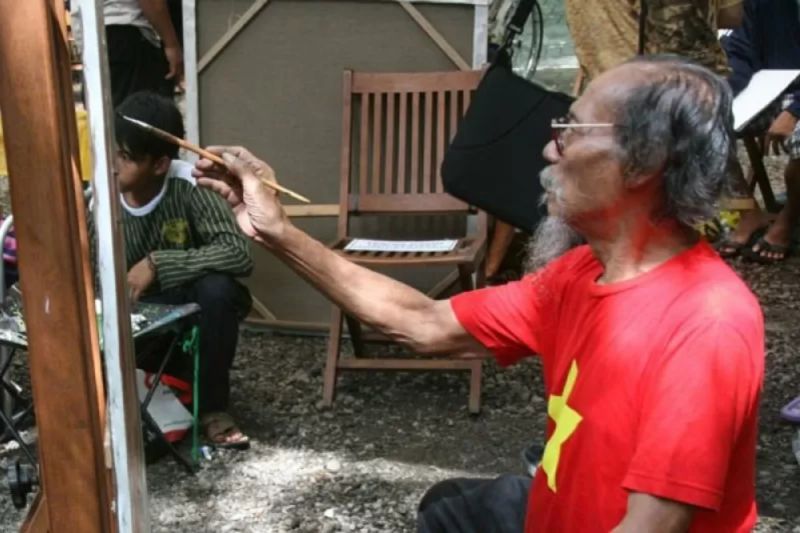 Pelukis ternama Djoko Pekik tutup usia, akan dimakamkan di Taman Makam Seniman Giri Sapto Bantul