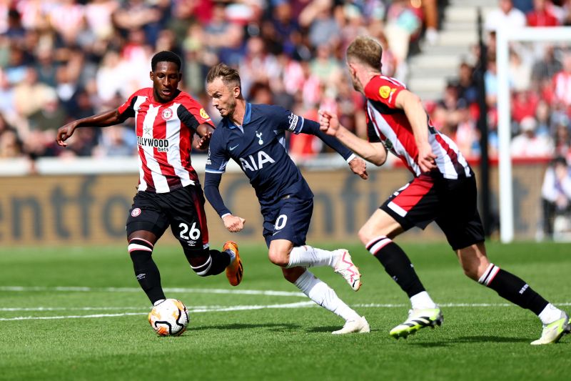 Tottenham Hotspur ditahan imbang 2-2 di markas Brentford