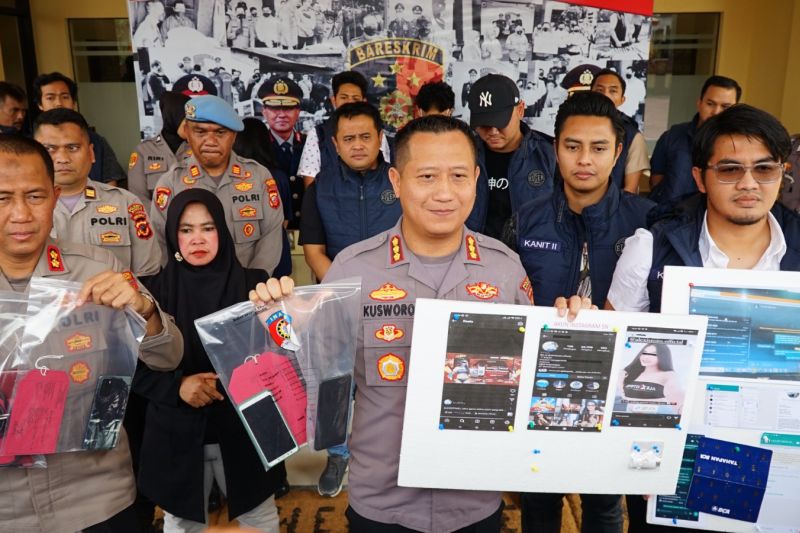 Polresta Bandung tangkap 'brand ambasador' dan 2 admin judi online