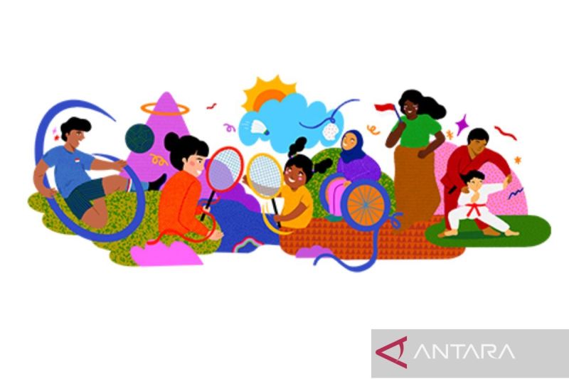 Google Doodle ikut meriahkan peringatan 17 Agustus 2023