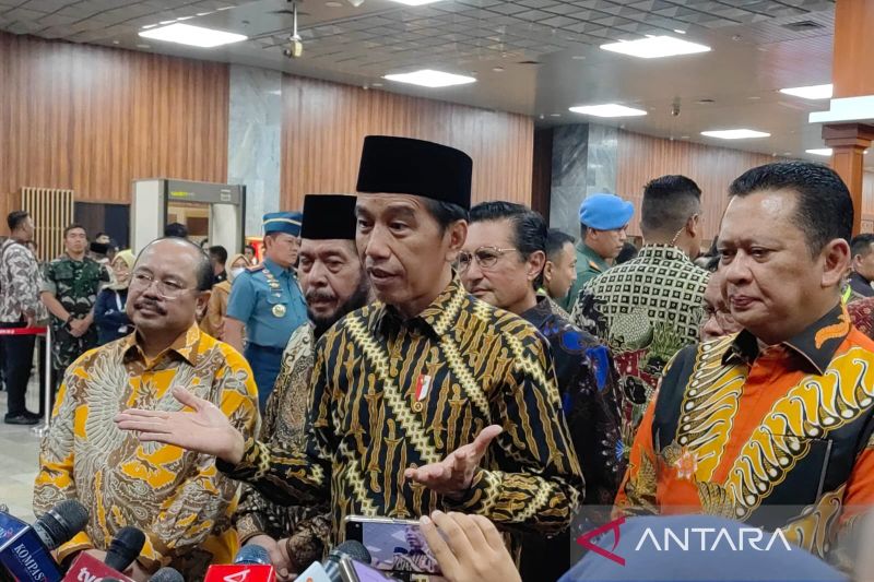 Jokowi sebut bangun lumbung pangan tidak semudah yang dibayangkan