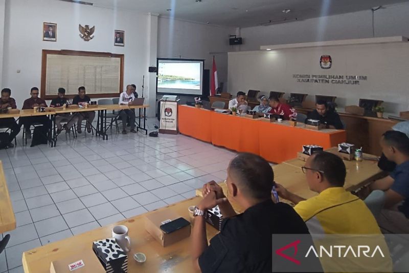 DCS bacaleg DPRD Cianjur ditetapkan 672 orang