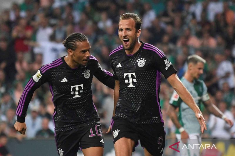 Harry Kane sumbang tiga gol saat Bayern Muenchen pesta gol ke gawang Bochum