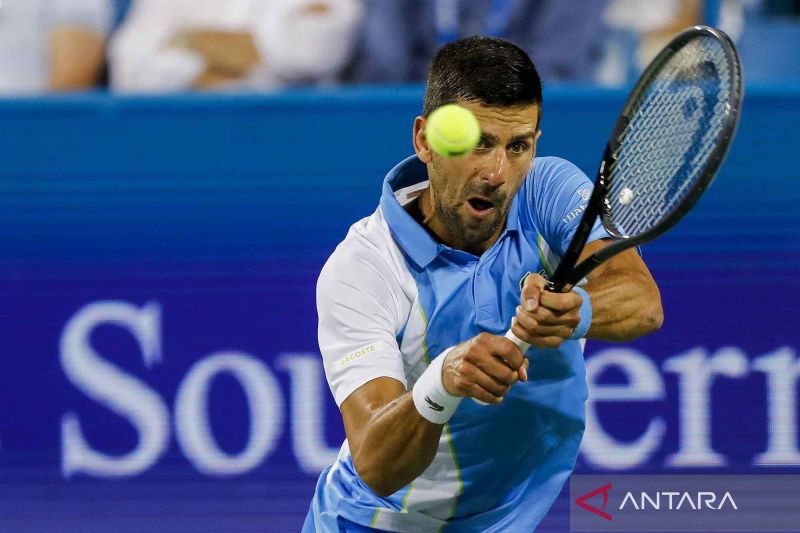 Novak Djokovic Melaju Ke Semi Final Western And Southern Open - ANTARA News