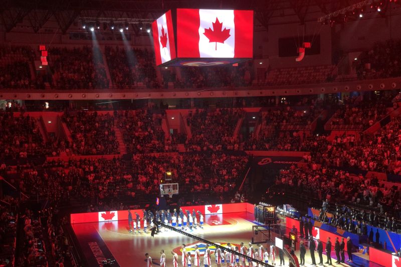 RJ Barret takjub dengan kemeriahan penonton Piala Dunia FIBA di Indonesia Arena GBK