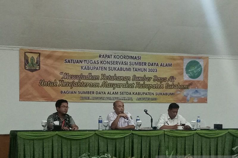 Pemkab Sukabumi bersama PMI rancang program ketahanan air berkelanjutan