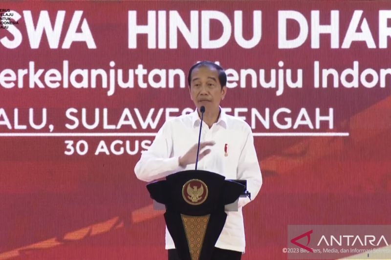 Presiden Jokowi sebut hampir separuh negara di dunia jadi 