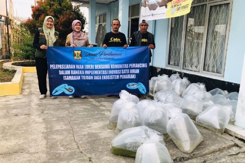 Diskan Sukabumi luncurkan Program Satu Joran untuk jaga populasi ikan