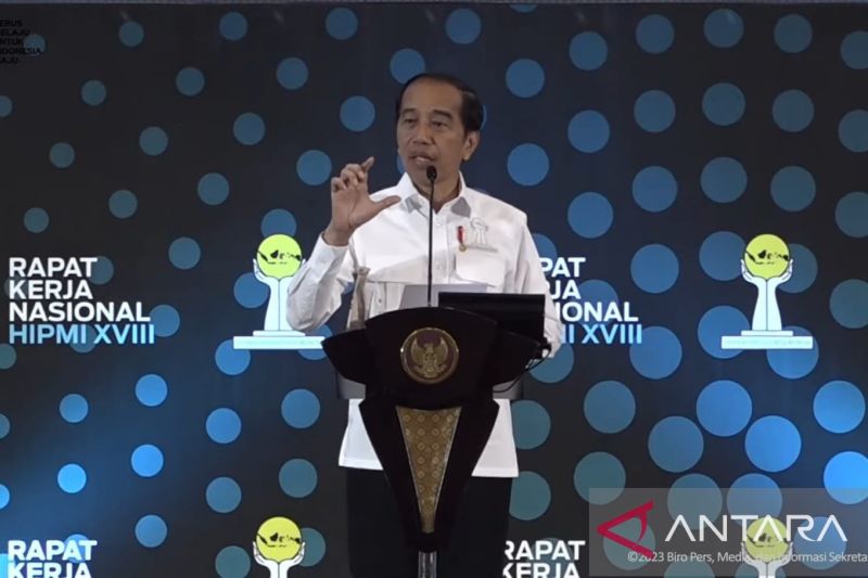 Joko Widodo pesan ke presiden selanjutnya, jangan hentikan hilirisasi