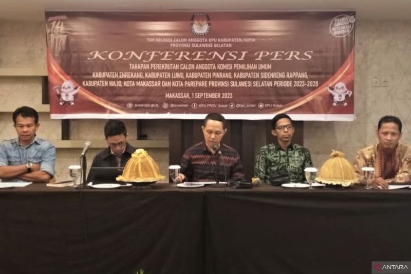 Timsel Buka Pendaftaran Calon Kpu Tujuh Daerah Di Sulsel Antara News