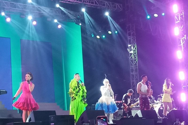 Melly Goeslaw dan BBB serta konser 'Petualangan Sherina' semarakkan Synchronize Fest