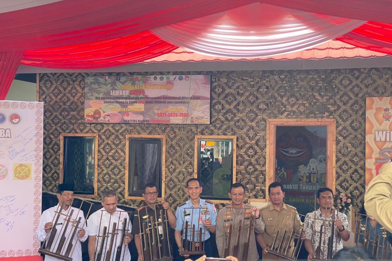 Polrestabes hadirkan kampung bebas narkoba perdana di Kota Bandung