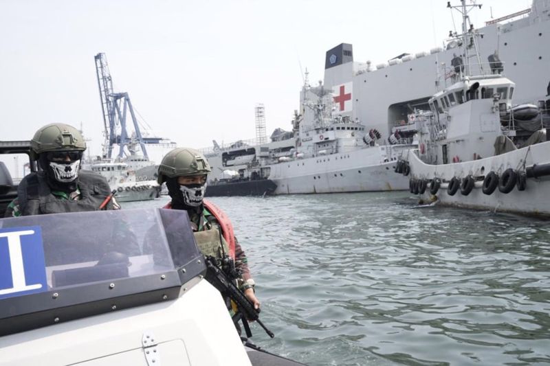 TNI AL kerahkan 6 KRI, 2 heli serang dan 2 kapal patroli cepat jaga KTT ASEAN