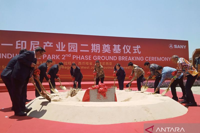 Produsen alat berat China perluas area pabrik di Karawang dengan investasi Rp2,3 triliun