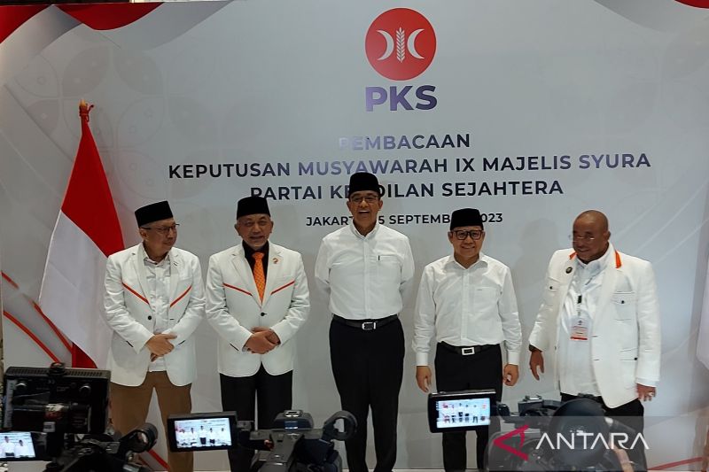 PKS restui pasangan Anies-Muhaimin maju Pilpres 2024