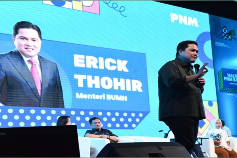 Erick Thohir Ajak Keluarga Besar PNM Bekerja Dengan Hati Dan Selalu ...