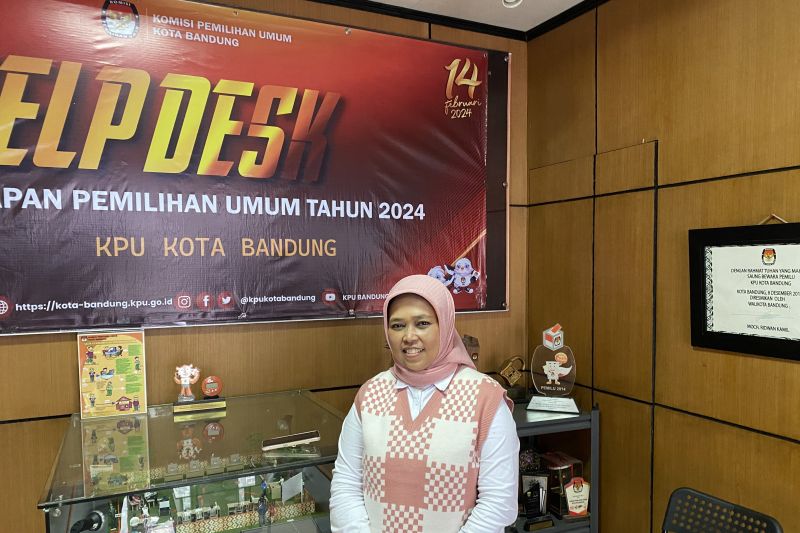 801 bacaleg Kota Bandung lolos DCS ditetapkan KPU