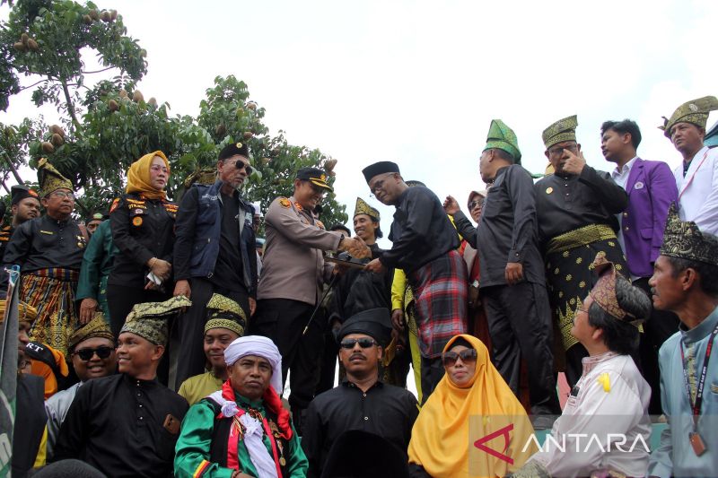 Unjuk rasa Melayu Riau peduli Rempang