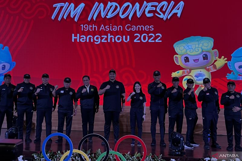 Tim Indonesia untuk Asian Games 2022 Hangzhou dikukuhkan