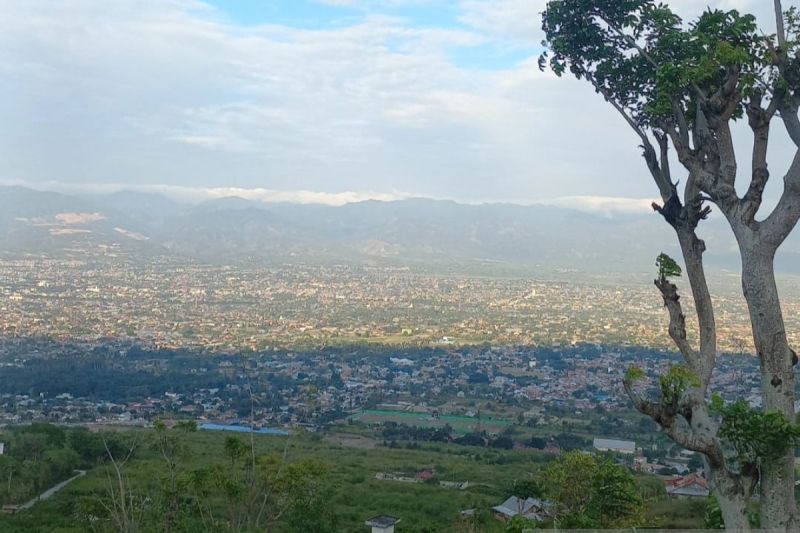 Melihat keindahan Kota Palu Sulawesi Tengah dari ketinggian