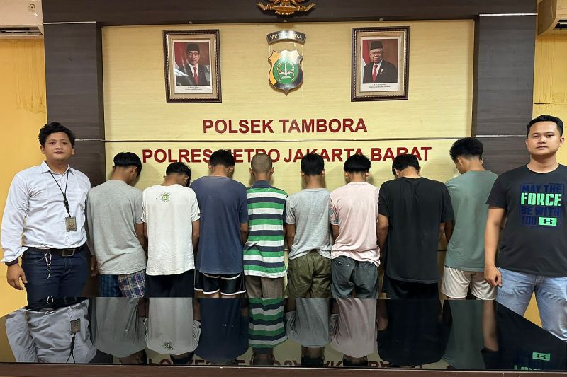 8 anak pelaku pembegalan di Tambora diringkus polisi