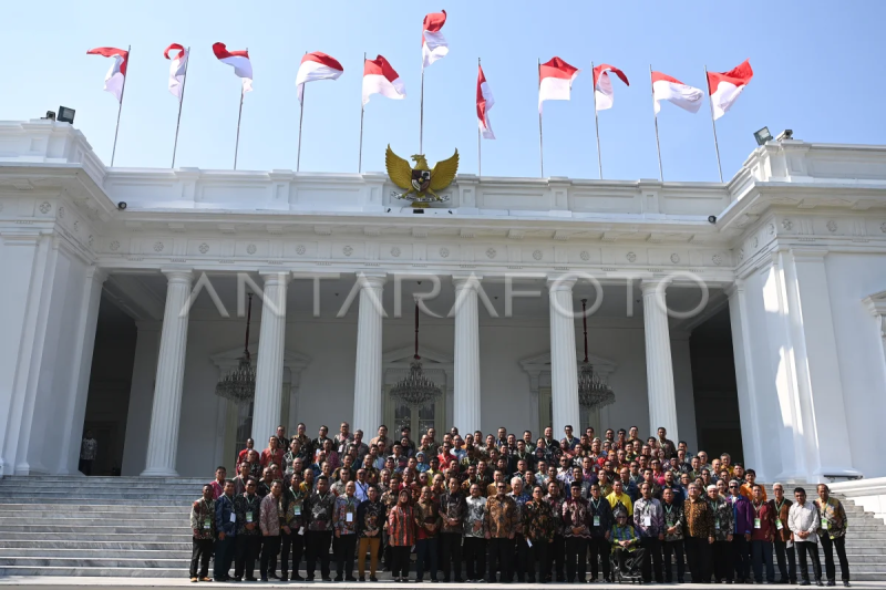 Presiden Jokowi buka Kongres XXV PWI