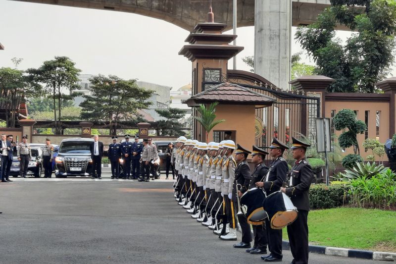 Kapolri menerima kunjungan kehormatan dari Kepala Polisi Palestina