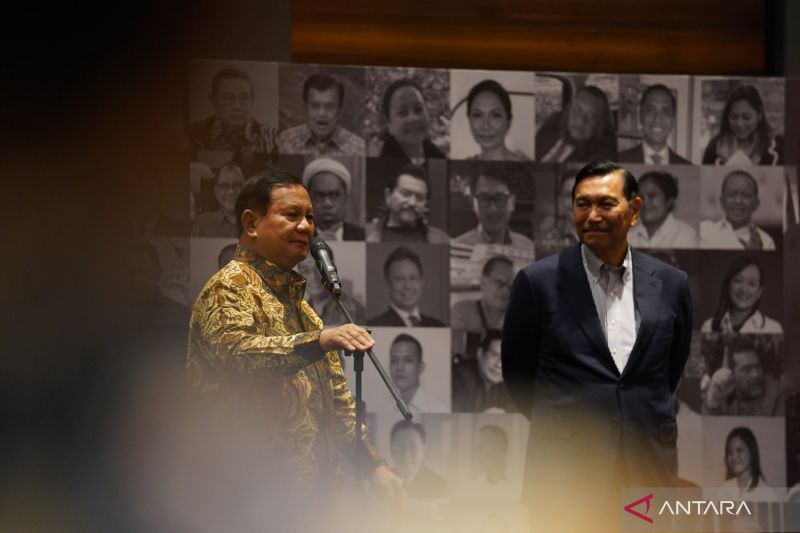 Prabowo mengakui Luhut Panjaitan salah satu jenderal terbaik TNI AD