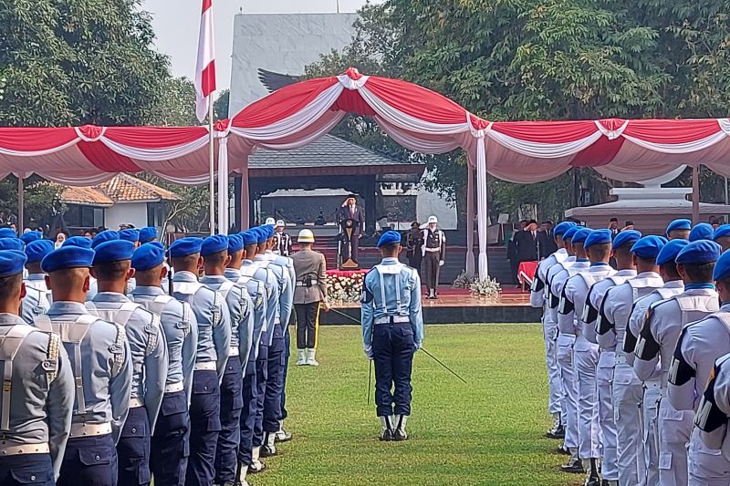 Presiden Jokowi memimpin Upacara Hari Kesaktian Pancasila di Lubang Buaya