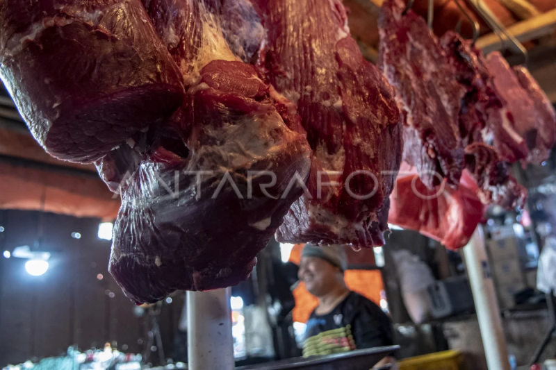 Harga daging sapi DKI Jakarta tertinggi