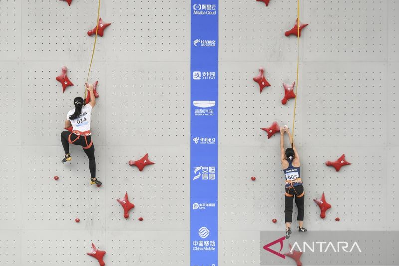 Desak Made pecahkan rekor panjat tebing speed putri Asian Games