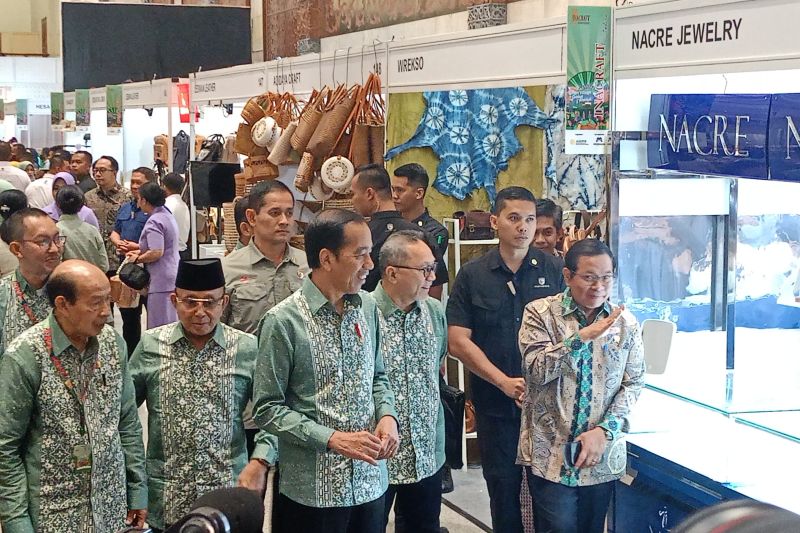 Presiden sebut lompatan kreasi Inacraft peluang pasar impor Indonesia