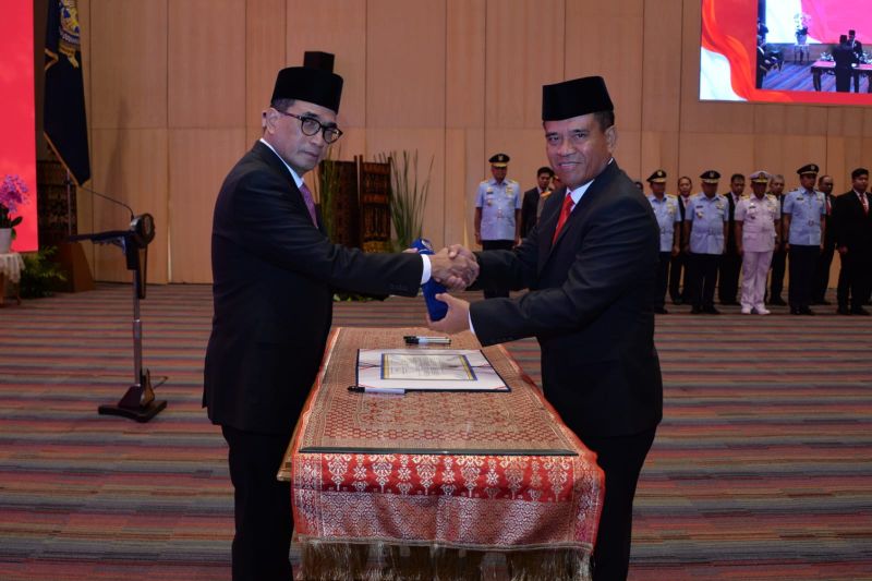 Marsdya TNI Kusworo resmi sebagai Kepala Basarnas