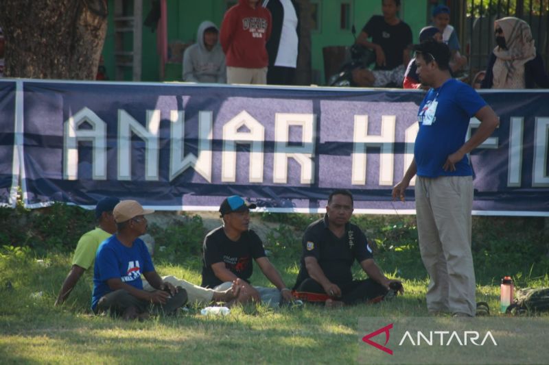Antusias masyarakat di Anwar Hafid Cup I 2023