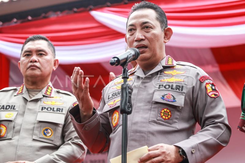 Kapolri: Penyidikan dugaan pemerasan SYL oleh KPK dilakukan cermat dan hati-hati