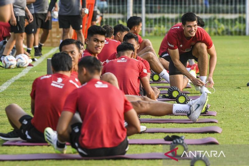 Latihan Timnas Indonesia Jelang Lawan Brunei Darussalam - ANTARA News