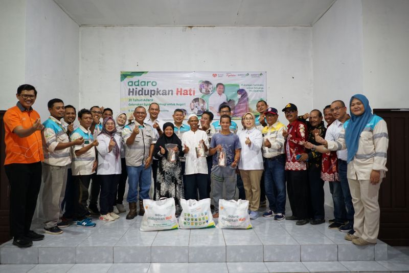 Melalui Adaro Hidupkan Hati, 31.000 sembako untuk keluarga prasejahtera tersalurkan