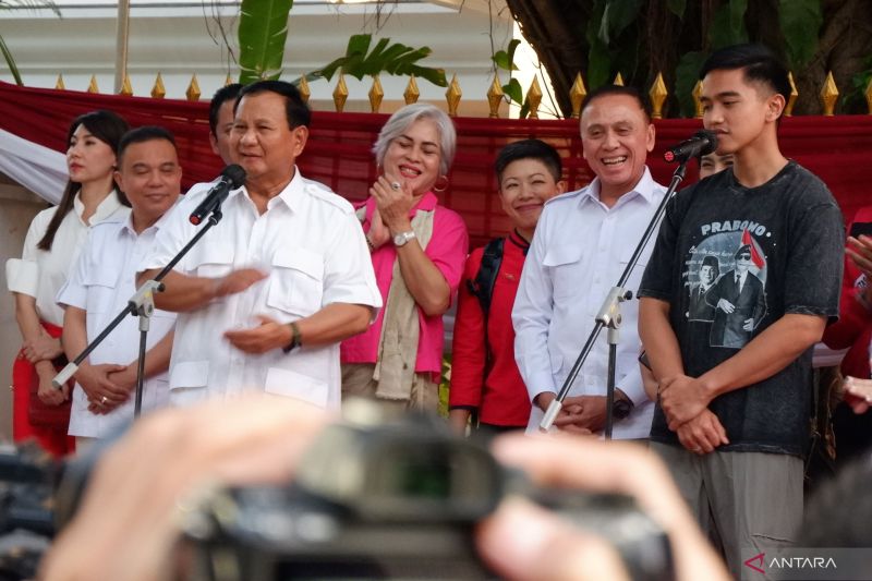 Prabowo: Ada kesamaan visi antara Gerindra dan PSI