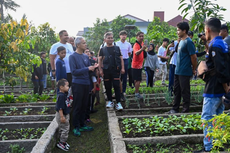 Ganjar Pranowo puji usaha pertanian Jimmy Hantu di Bogor
