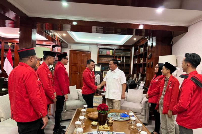 GMNI bertemu dengan Prabowo bentuk komunikasi dengan calon pemimpin bangsa