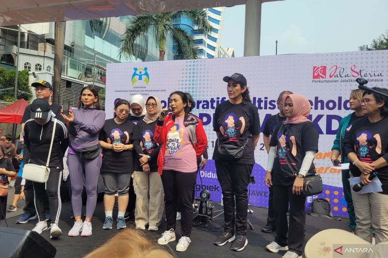 Perempuan harus berani bersuara demi lawan KDRT, seru Menteri PPPA