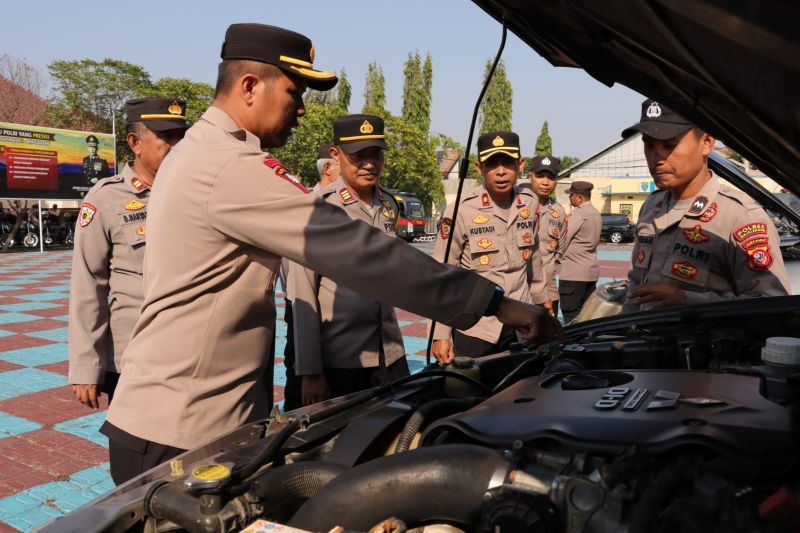 Polres Majalengka cek sapras untuk pengamanan pemilu