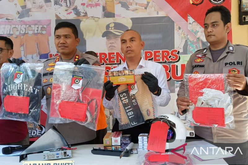Polres Sukabumi tangkap terduga perampok minimarket