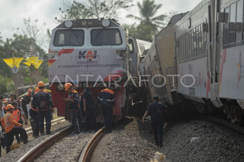 Kecelakan KA Argo Semeru di Yogyakarta