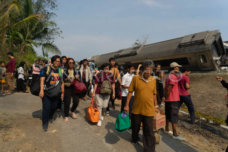 Kecelakan KA Argo Semeru di Yogyakarta